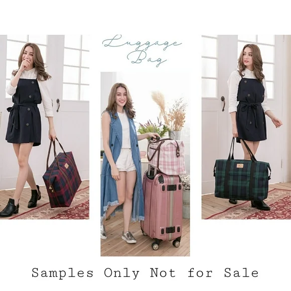 Waterproof Corgi Extra Large Travel Tote Luggage Weekender Duffel Trolley Sleeve - Picture 6 of 11